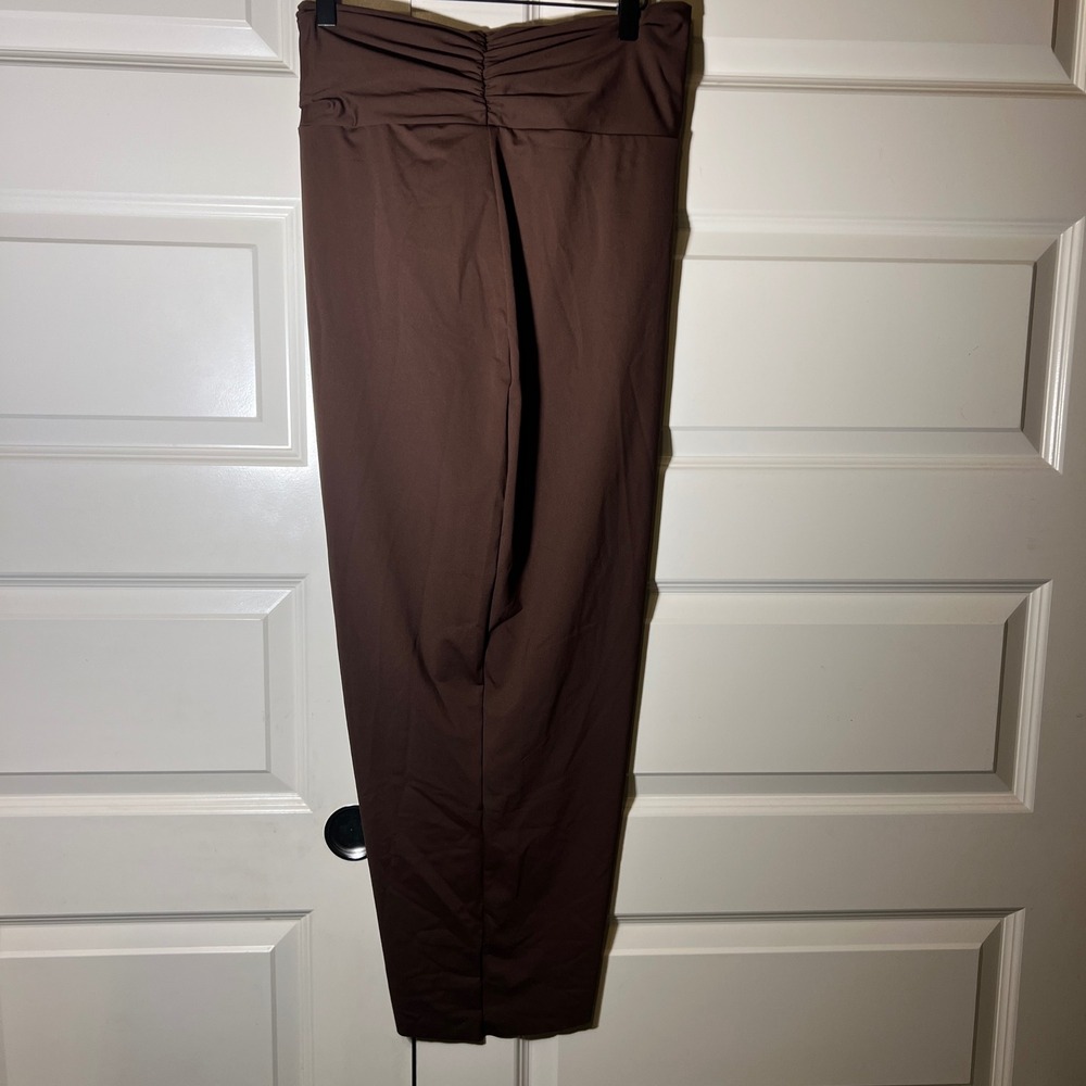 SKIMS Signature Swim Sarong Skirt in Cocoa Brown, Women's Size Medium, NWT - Picture 4 of 12